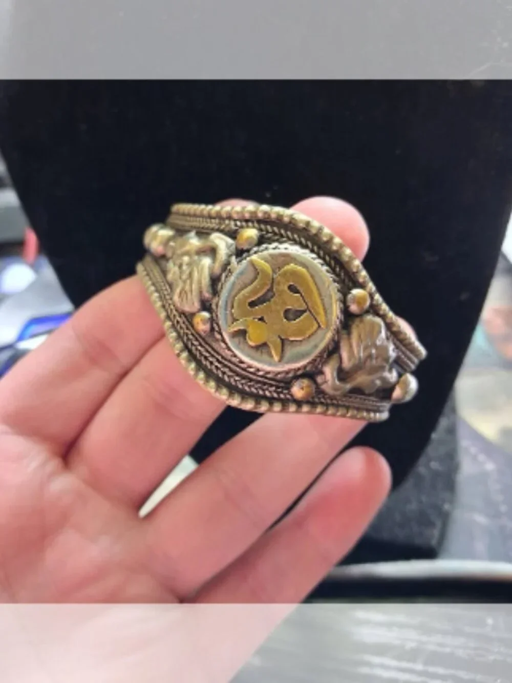 Unusual Cuff bracelet